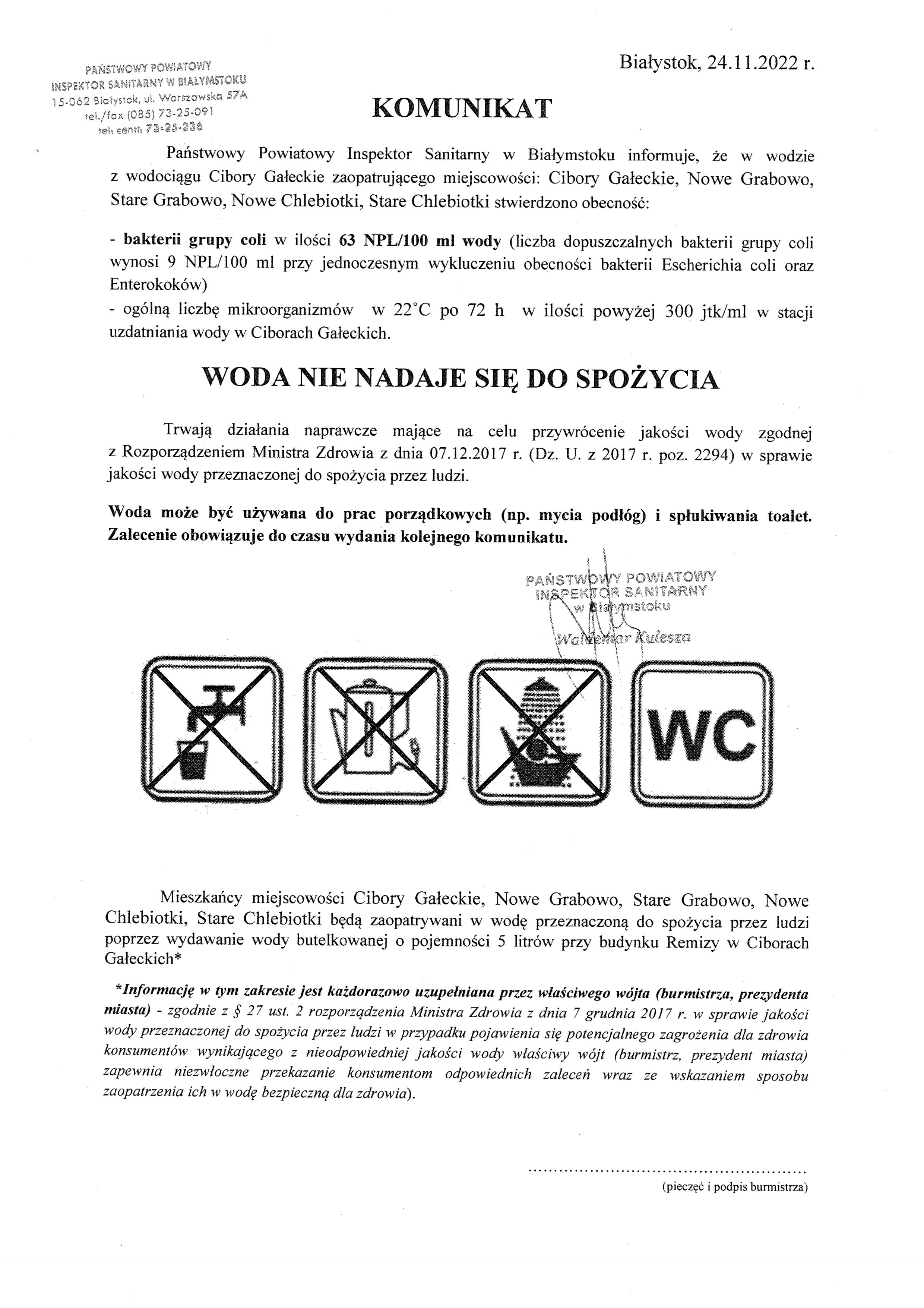 WSS E Komunikat Cibory Gałeckie pages 2